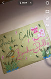 Custom Hand-Painted Banner